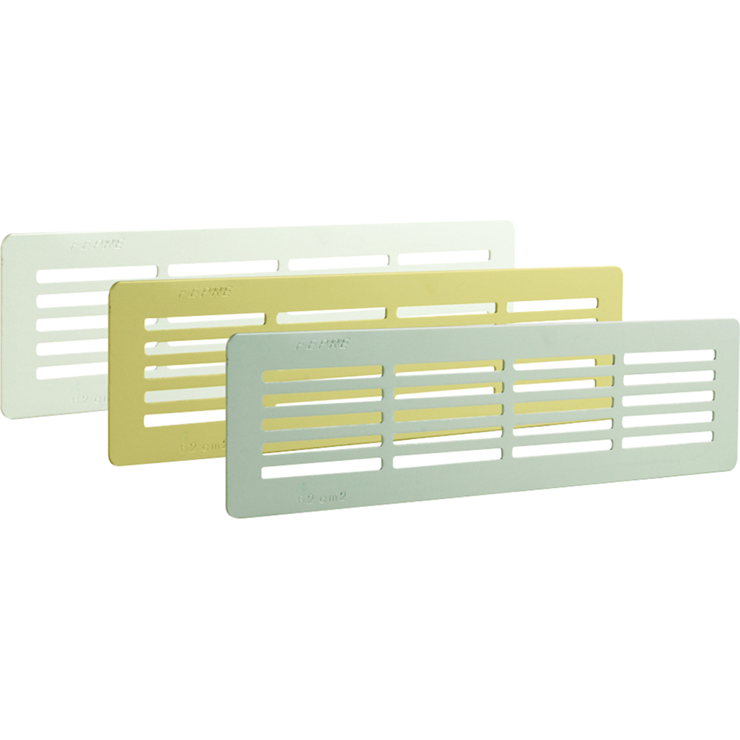 Grilles d'Aération Naturelle en Aluminium Grilles d'Aération Naturelle en Aluminium