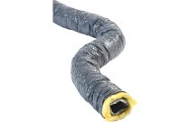 Conduit PVC souple isolé laine de verre 25 mm