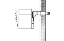 Kit ventouse façade pour aérotherme gaz