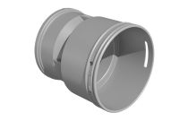 Piquage fixe pour plénum PEHD (réduction 75-90)