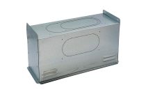 Plénum prédécoupé isolé 5 faces métallique