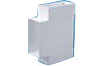 Té d'adaptation rectangulaire PVC