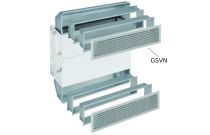 Grille de soufflage avec filtre pour ventiloconvecteur AquaVent série VN