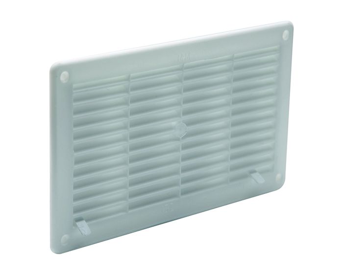 250x250 mm Grille De Ventilation En Plastique ABS Gris : :  Bricolage