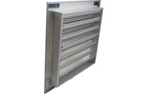 Grille aération aluminium anodisé