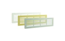 Grille aluminium en applique à coller brochable
